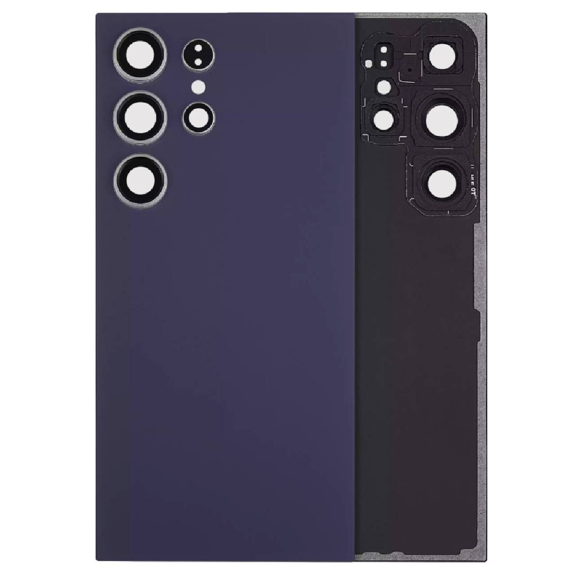 Back Battery Cover Lens Samsung S24 Ultra S928 purple OEM