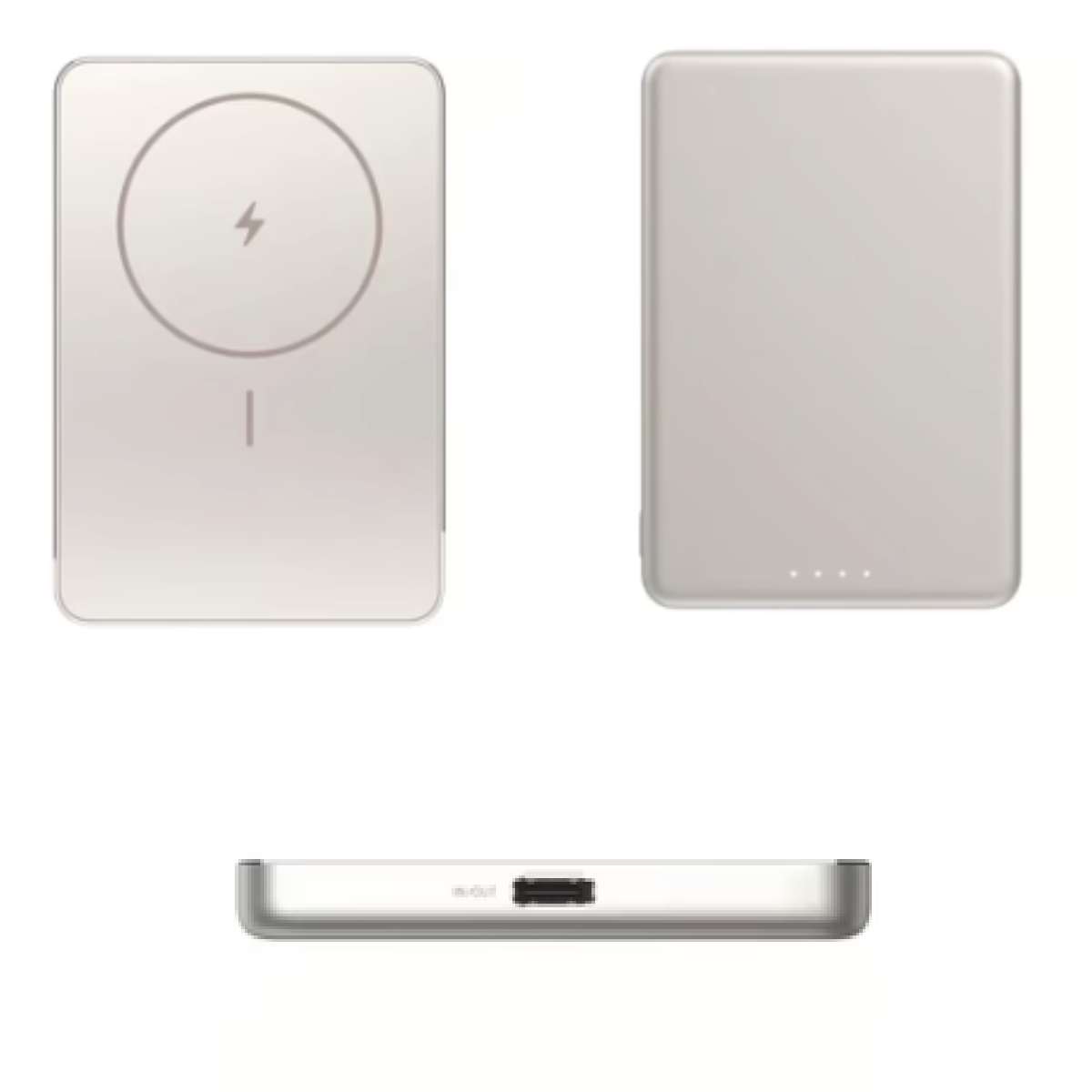 Power Bank Slim Magsafe Xiaomi 22.5W 5000mAh USB-C gold