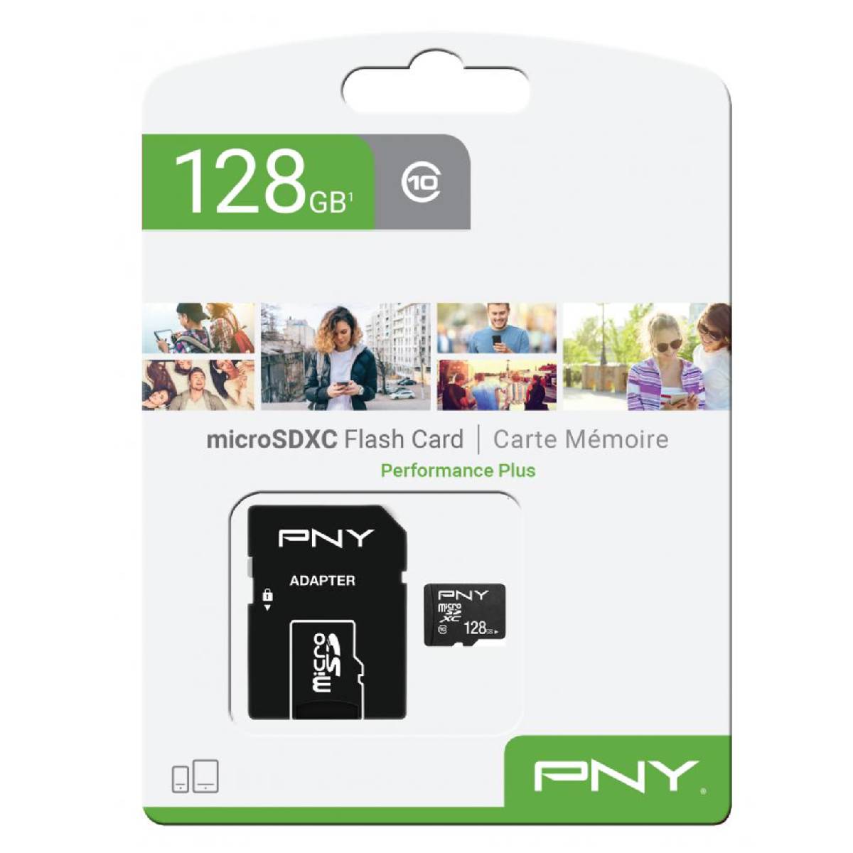 PNY Micro SD Class 10 128GB (With Adapter)