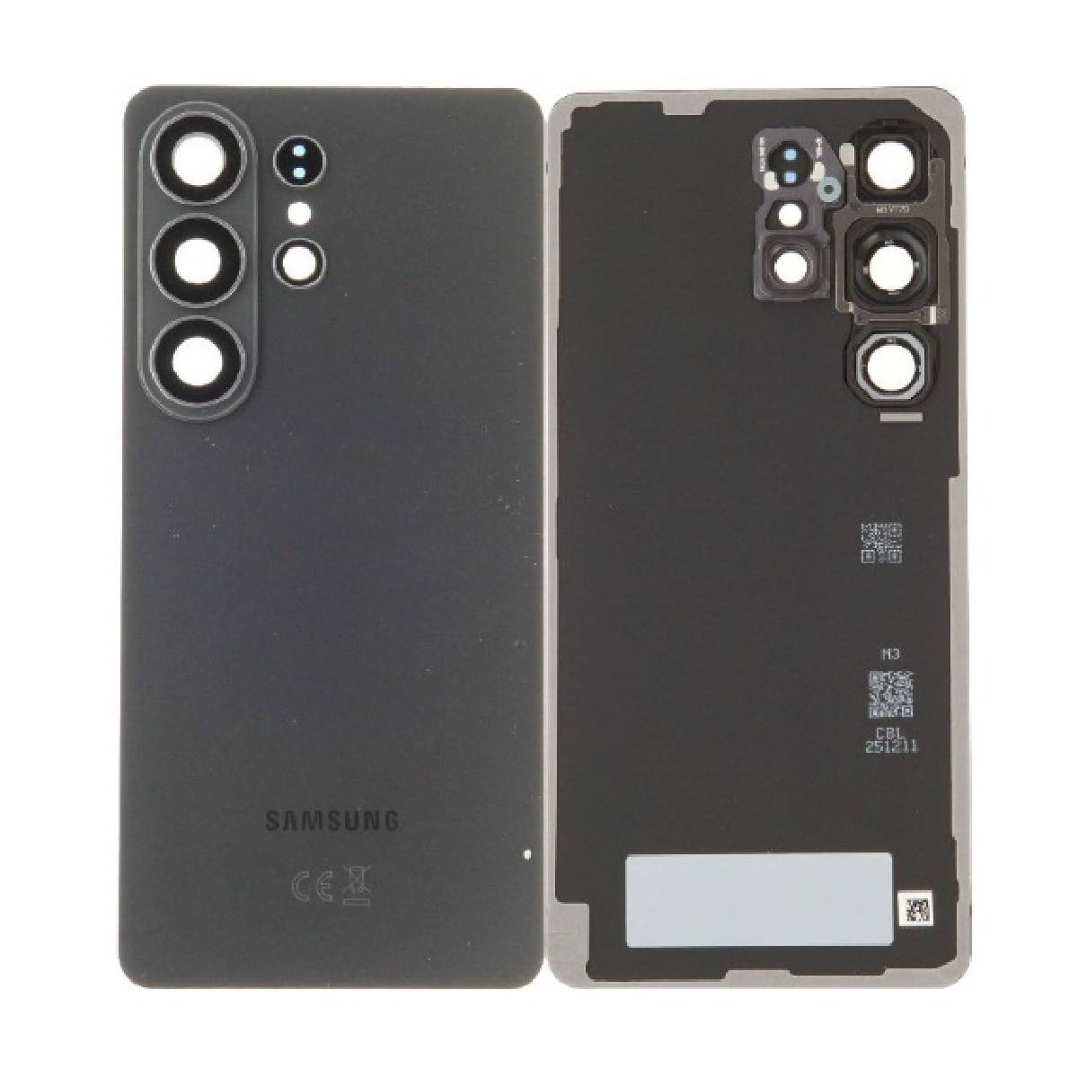 Back Battery Cover Lens Samsung S26 Ultra S948 black OEM