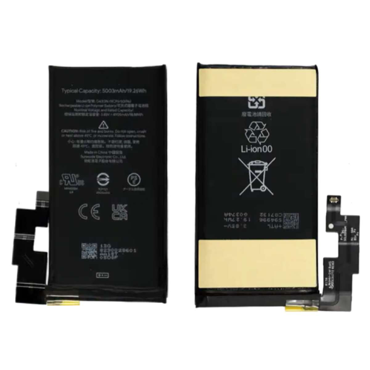 Battery Google Pixel 6 Pro 5003mAh OEM (G8VOU) (G63QN)