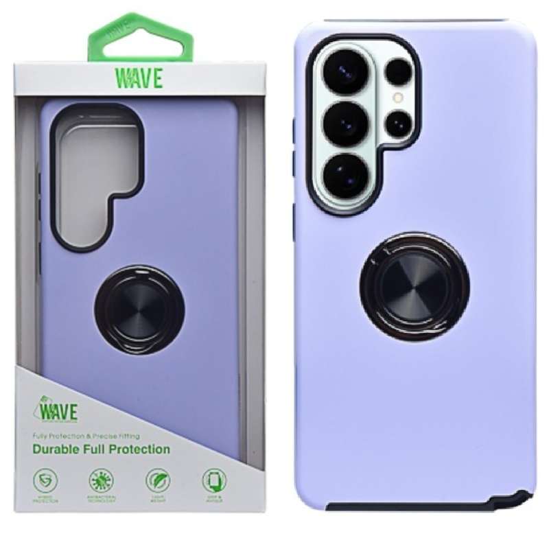 Back Case Samsung S26 Ultra S948 Wave Armor Ring purple