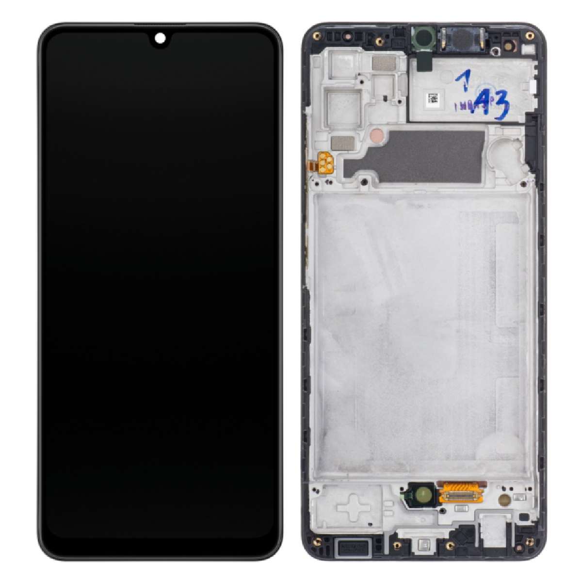 LCD Complete Frame Samsung A32 4G A325 black (Service Pack)