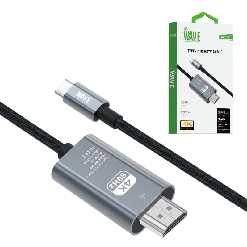 Cable HDMI to USB-C Wave WA-352 4K 1m