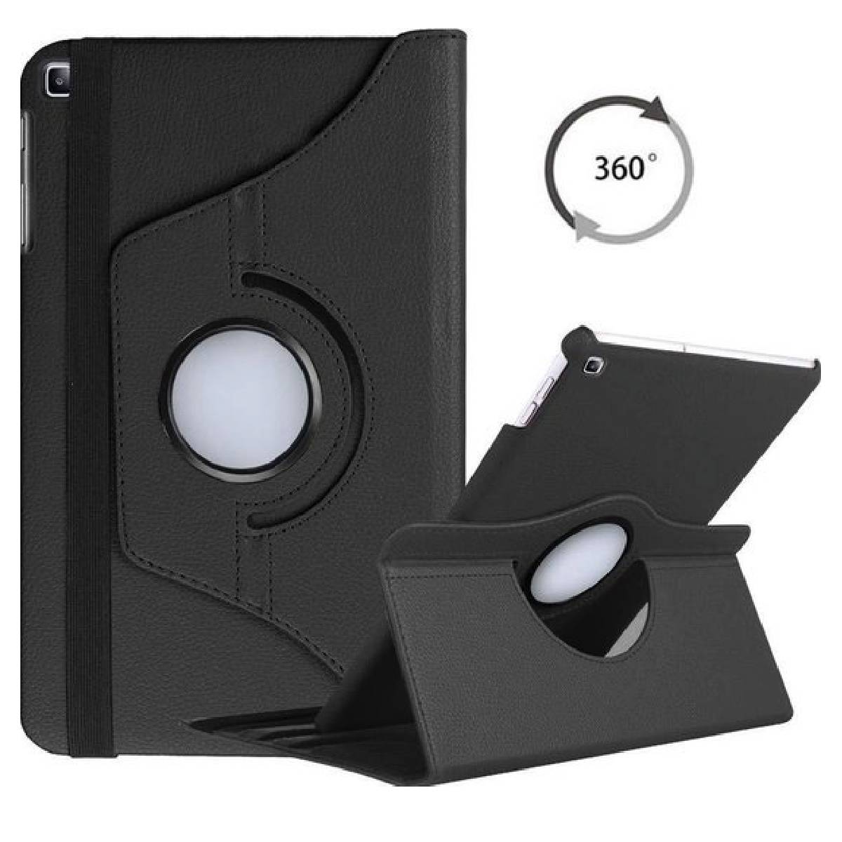 Tablet Case Apple iPad Pro 11" (2018, 1st Gen) / (2020, 2nd Gen) / (2021, 3rd Gen) / (2022, 4th Gen) / iPad Air (2020, 4th Gen) / (2022, 5th Gen) / (2024, M2) / (2025, M3) 360 Degree black