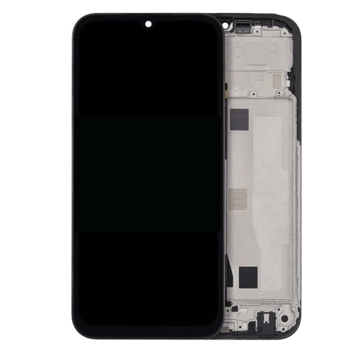 LCD Complete Frame Xiaomi Redmi 15C 4G black (Europe Version) (Original) Assembled