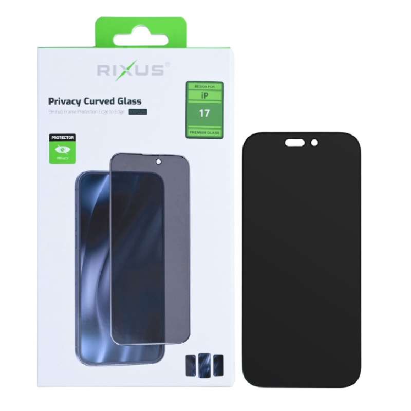 Tempered Glass Privacy Rixus Apple iPhone 17