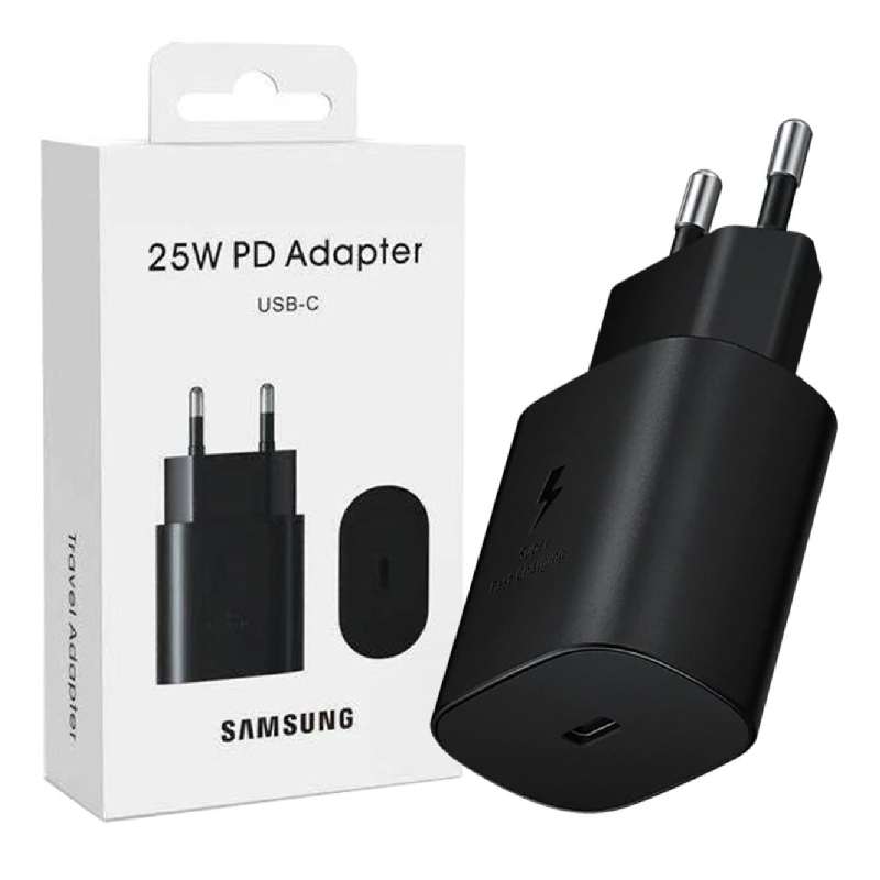 Charger USB-C Samsung TA800 25W EU Plug black