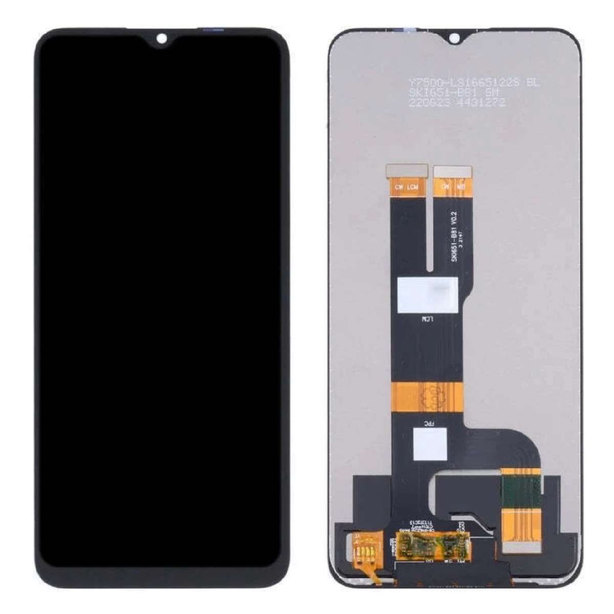 LCD Complete Realme C31 black (Original)