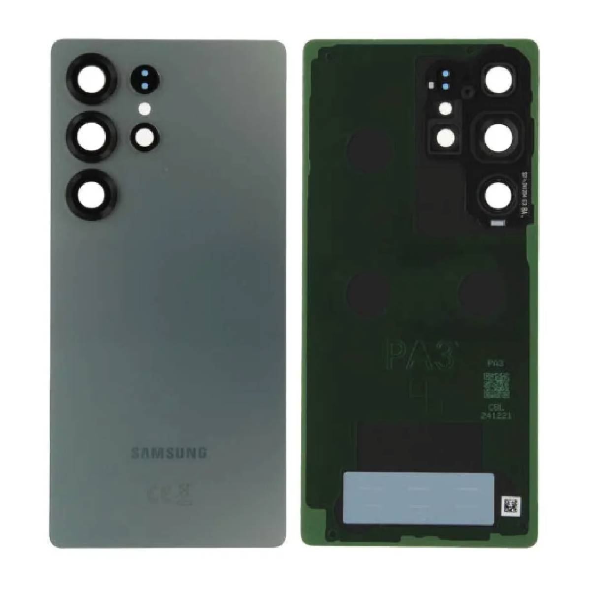 Back Battery Cover Lens Samsung S25 Ultra S938 jade green OEM