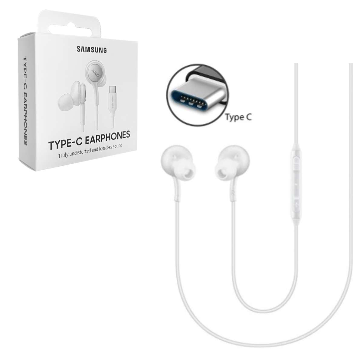 Earphone Samsung AKG USB-C white