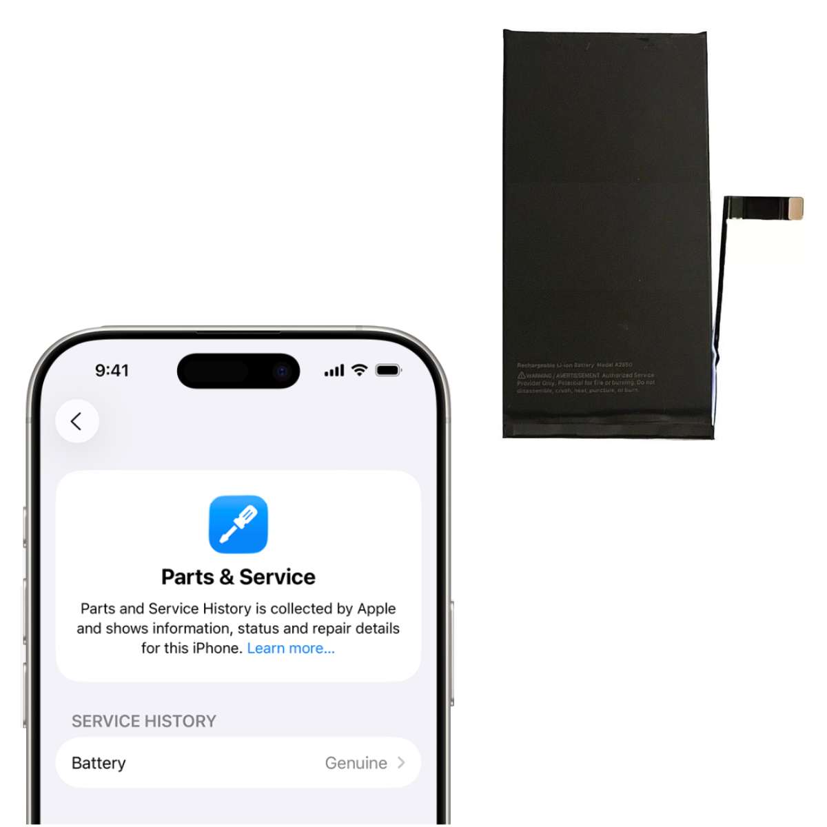 Μπαταρία Apple iPhone 14 Plus 4323mAh OEM (Εκτέλεση Διαγνωστικών)