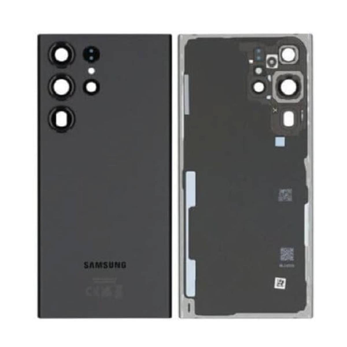 Back Battery Cover Samsung S23 Ultra S918 black OEM