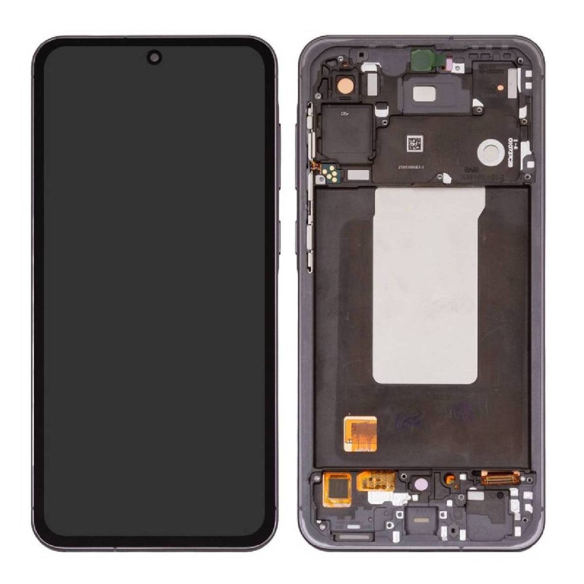 LCD Complete Frame Samsung A56 5G A566 lightgray (Original)