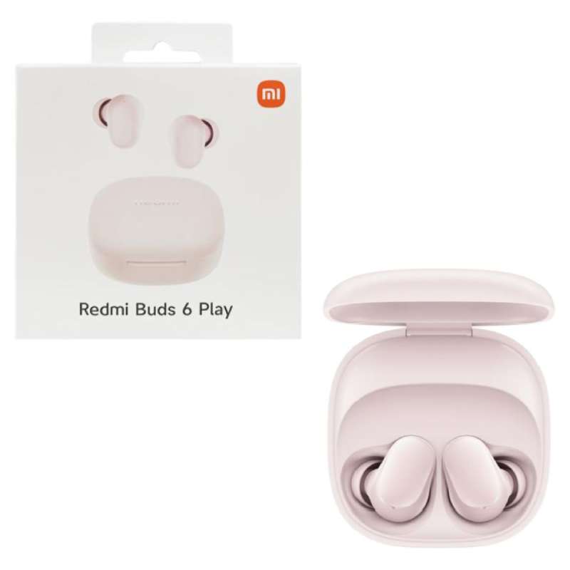 Earphone Xiaomi Redmi Buds 6 Play Wireless pink