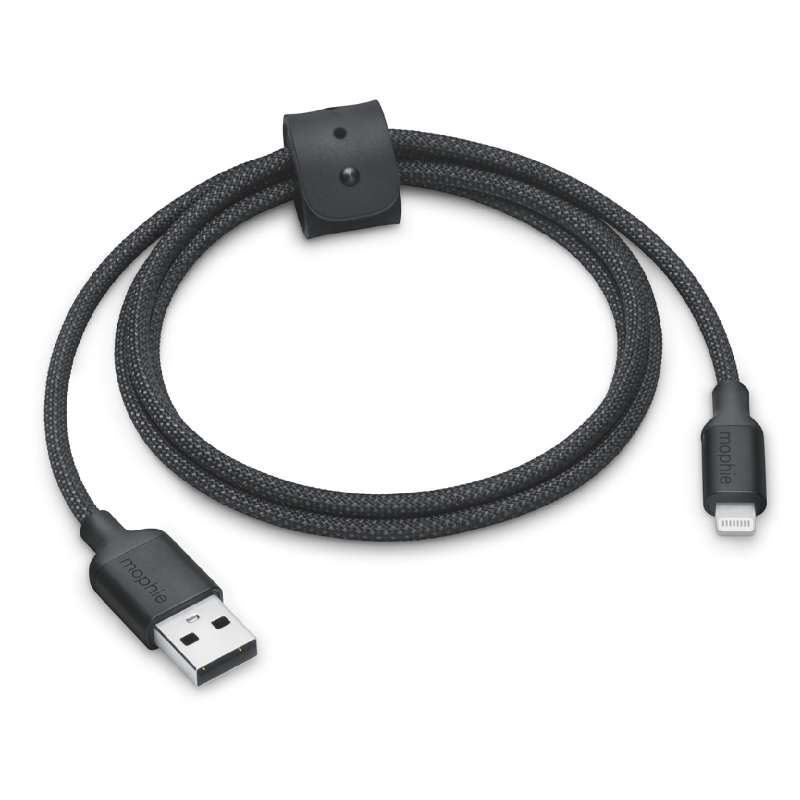 Cable USB to Lightning 1m black