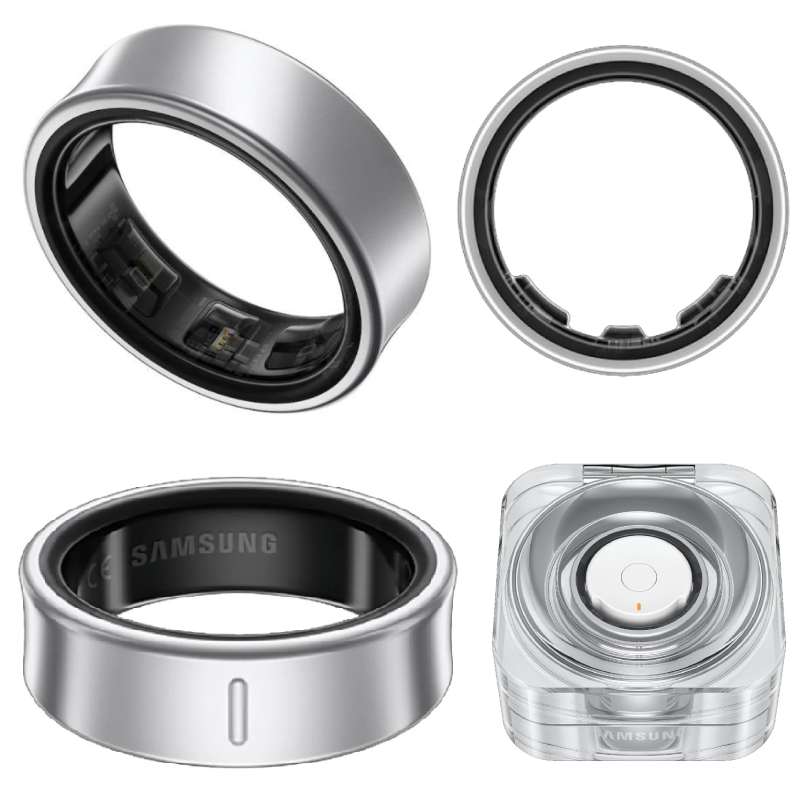 Smart Ring Samsung Size 6 Silver (Open Box)