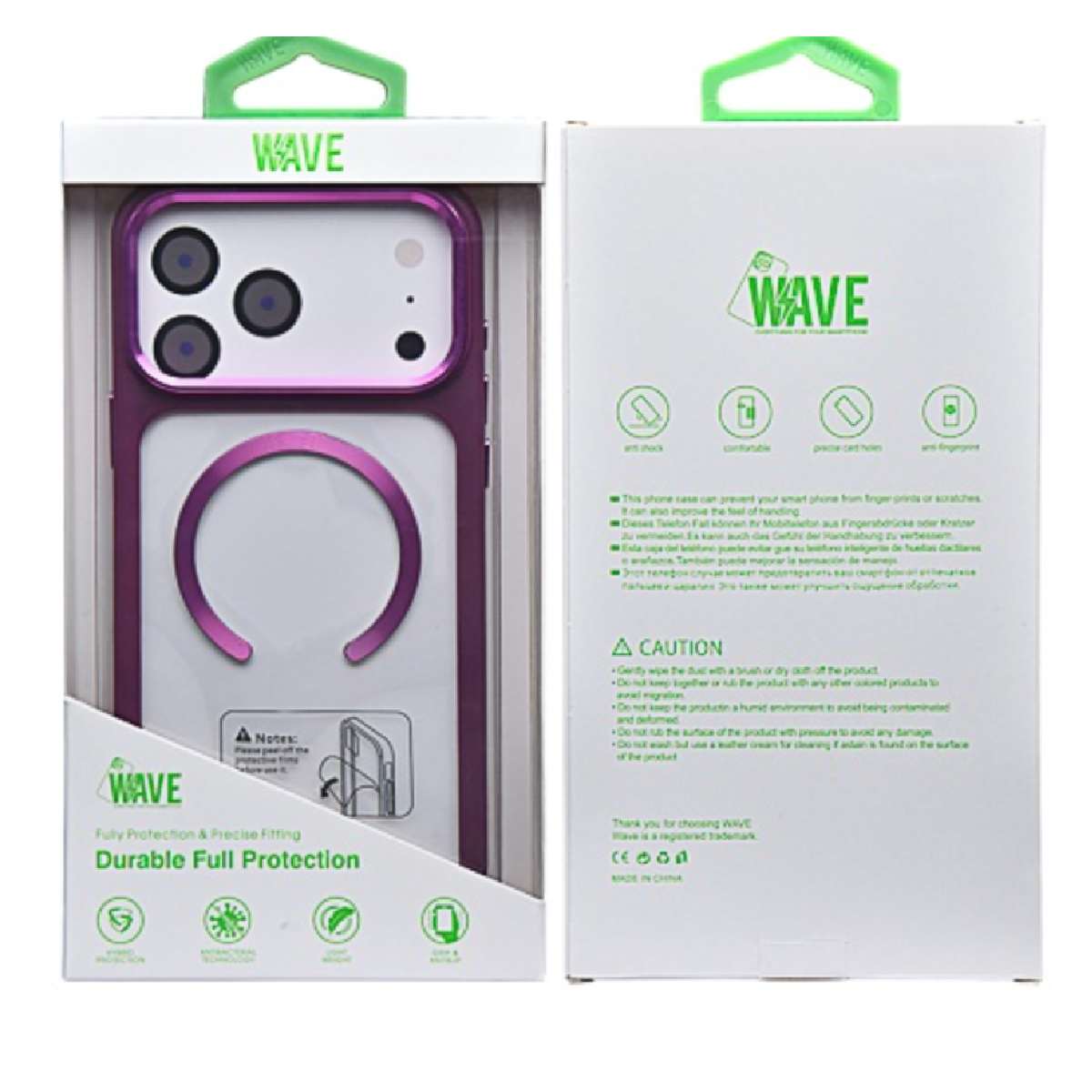 Back Case Magsafe Apple iPhone 17 Pro Wave red
