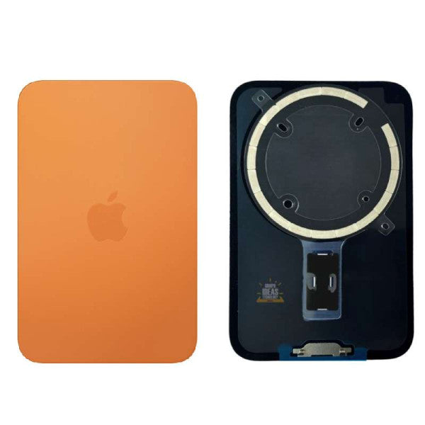 Back Battery Cover Glass Magsafe NFC Apple iPhone 17 Pro orange OEM