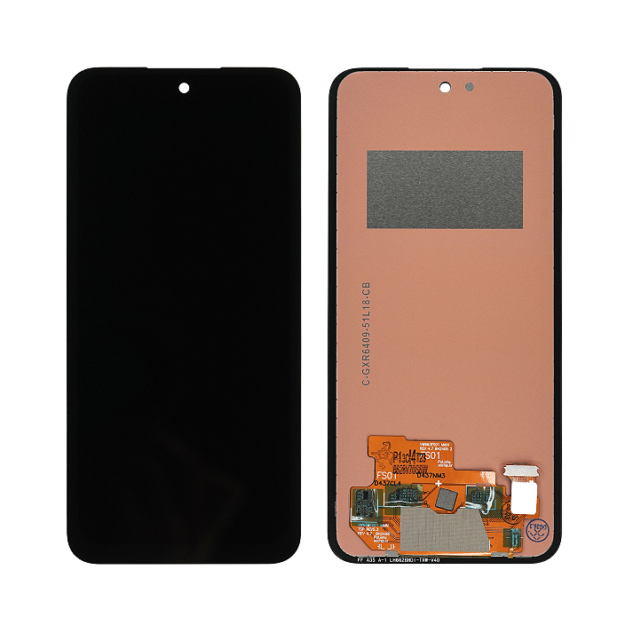 LCD Complete Samsung A35 5G A356 / A55 A556 black (Service Pack)