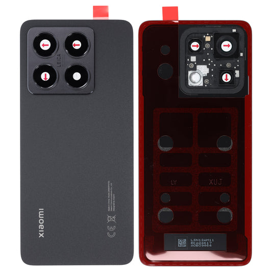 Back Battery Cover Lens Xiaomi 14T black