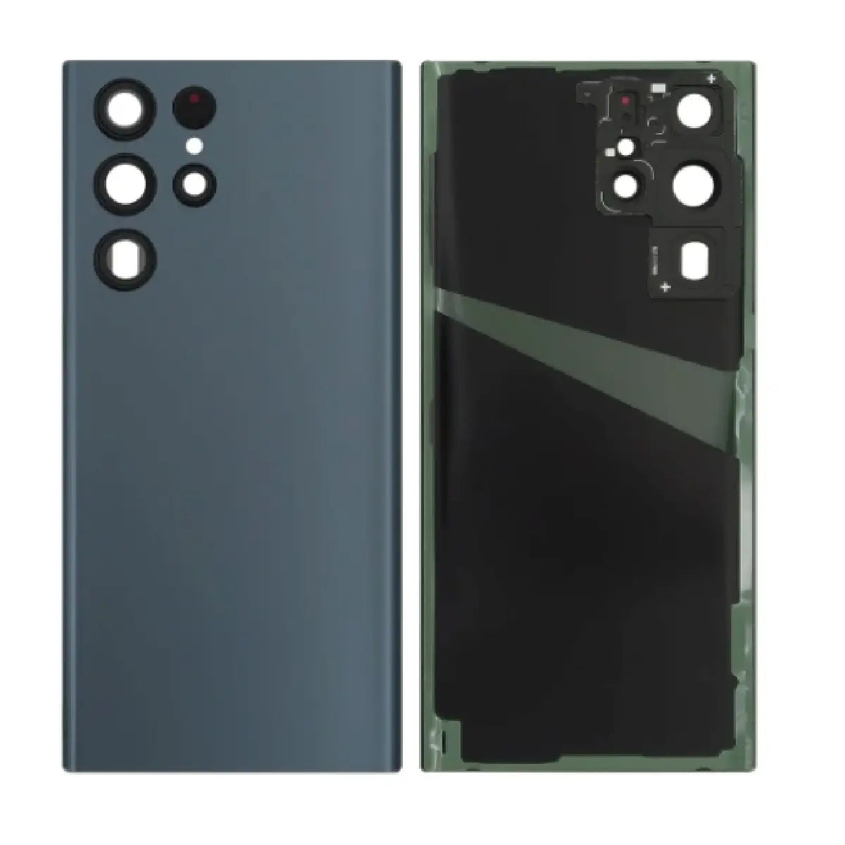 Back Battery Cover Lens Samsung S22 Ultra S908 blue OEM