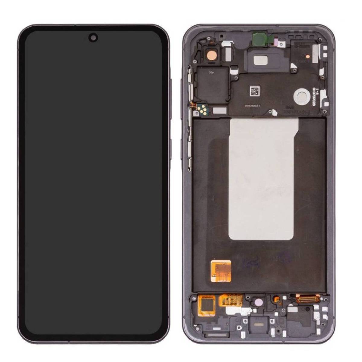 LCD Complete Frame Samsung A56 5G A566 graphite (Original)