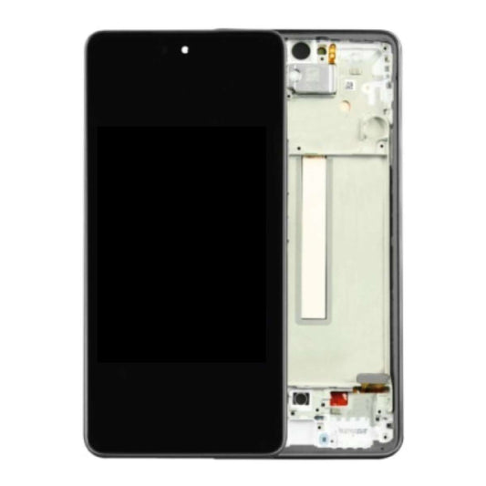 LCD Complete Frame Samsung A53 A536 black (Original)