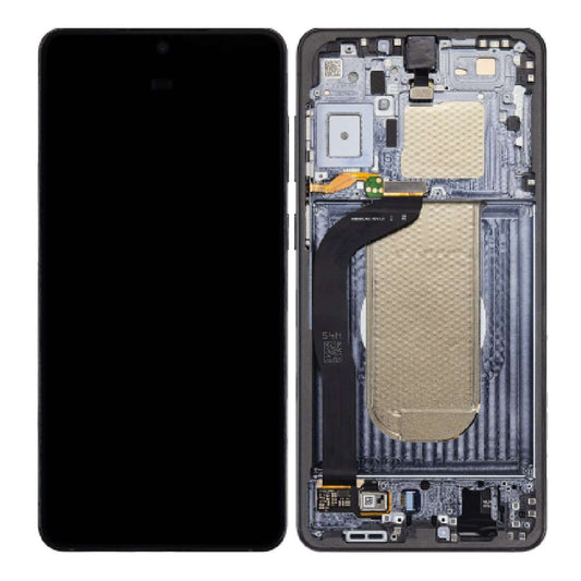 LCD Complete Frame Samsung S25 Edge S937 black (Original)