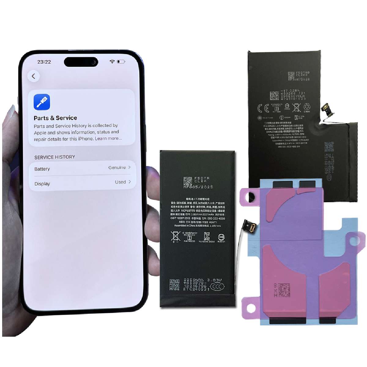 Battery Apple iPhone 13 3240mAh OEM (Diagnostic)
