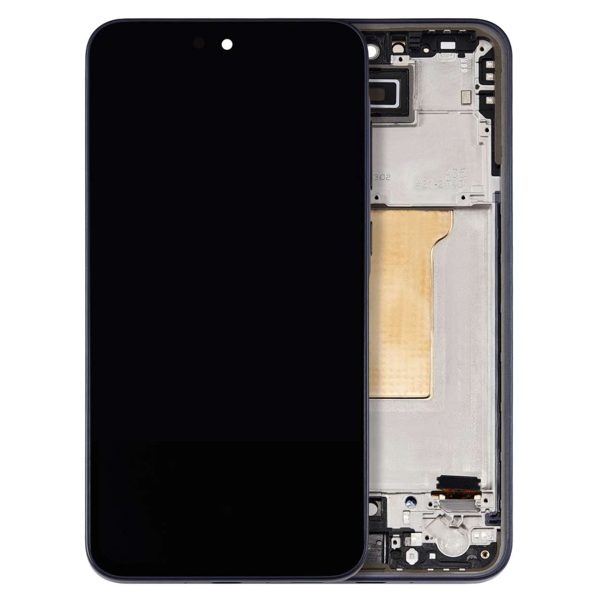 LCD Complete Frame Samsung A35 5G A356 navy OEM