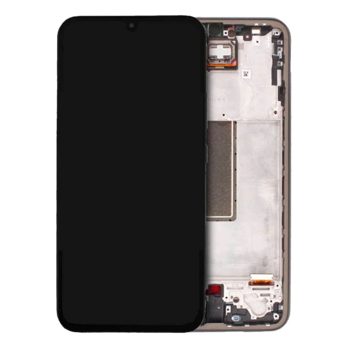 LCD Complete Frame Samsung A34 5G A346 green (Original) Assembled