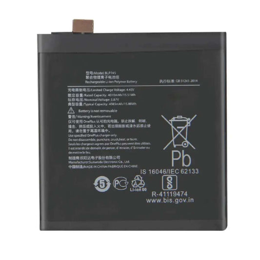 Battery OnePlus 7T Pro 4G 4085mAh OEM (BLP745)