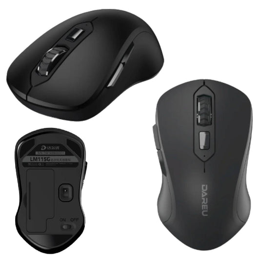 Gaming Mouse Wireless Dareu LM115 black