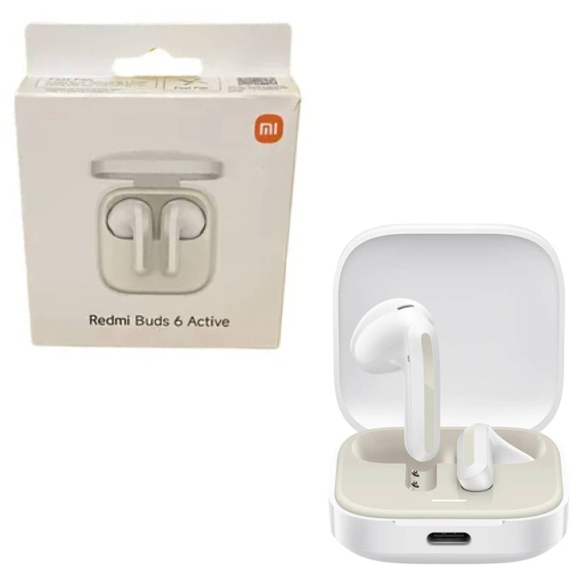 Earphone Xiaomi Redmi Buds 6 Active white