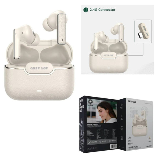 Earphone Green Lion Reiver Plus Wireless beige