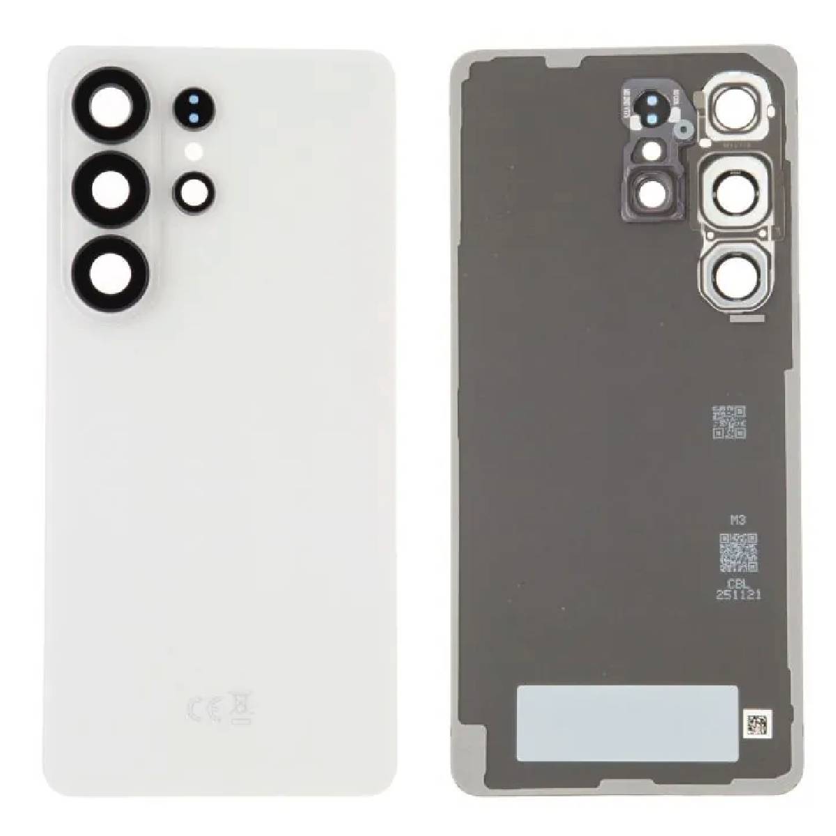 Back Battery Cover Lens Samsung S26 Ultra S948 white OEM
