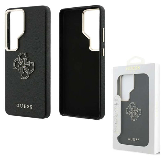 Back Case Samsung S26 Ultra S948 Guess PU 4G Resin Metal Logo black
