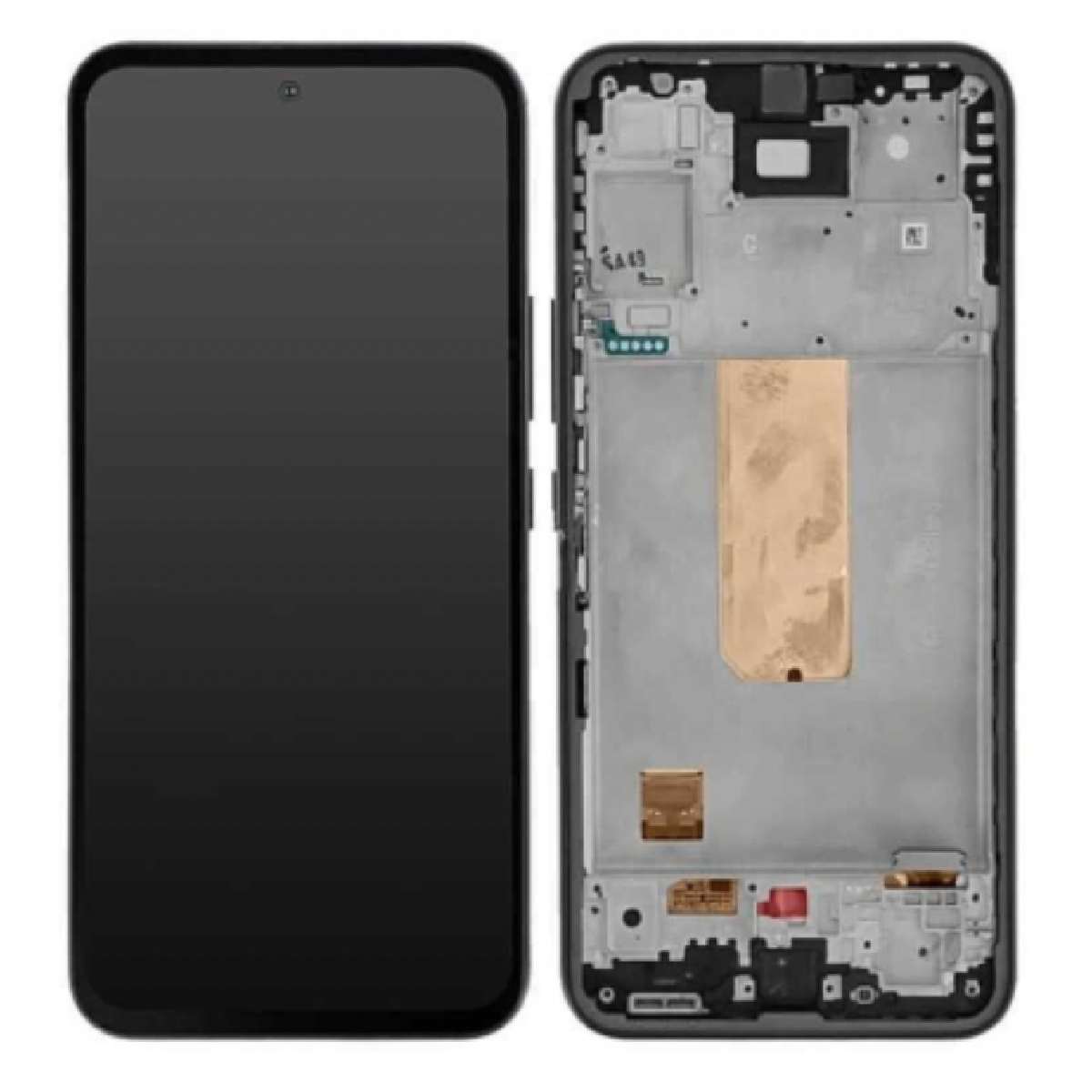 LCD Complete Frame Samsung A54 A546 black (Original) Assembled