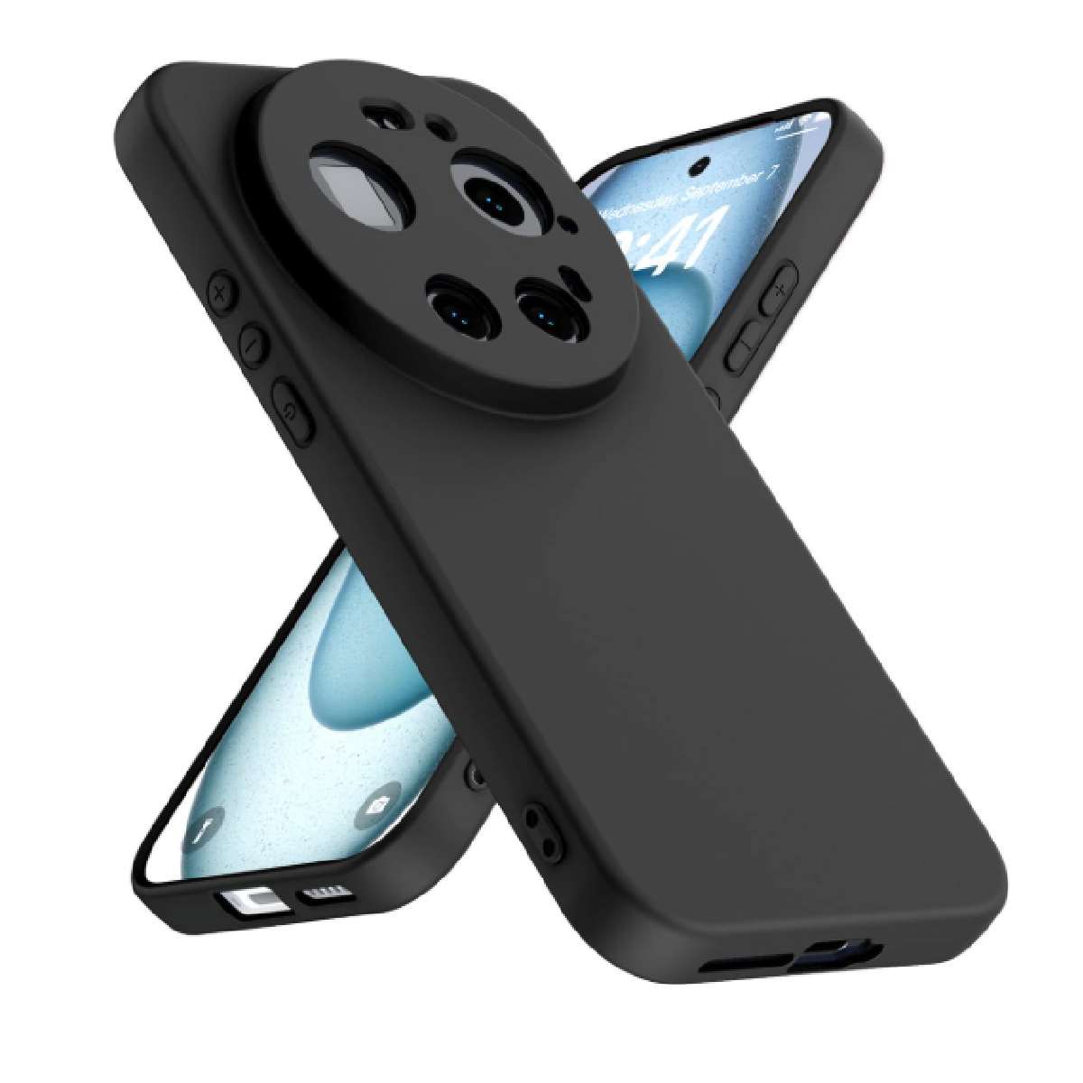 Back Case Silicone Xiaomi 17 Ultra black