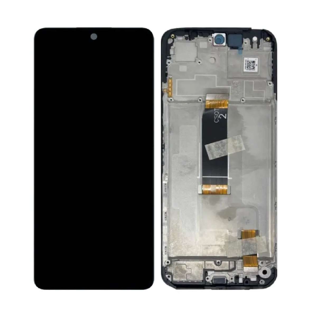 LCD Complete Frame Xiaomi Redmi 13 4G/ Redmi 13 5G/ Poco M6 4G black (Original)