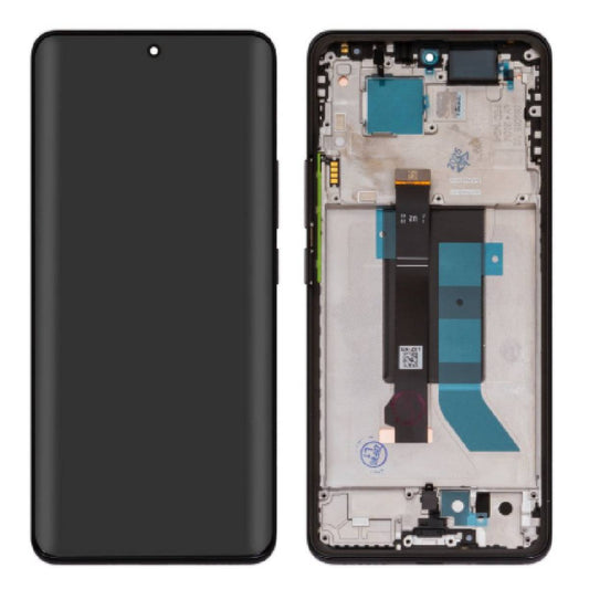 LCD Complete Frame Xiaomi Redmi Note 13 Pro Plus / Note 14 Pro 5G / Note 14 Pro Plus / Poco X7 5G black (Original)