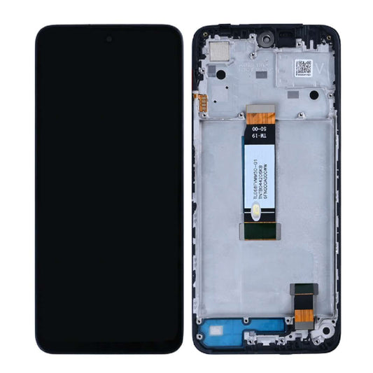 LCD Complete Frame Xiaomi Redmi 12 4G / Redmi 12 5G black OEM