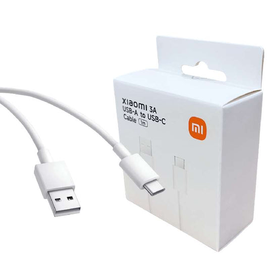 Кабель USB на USB-C Xiaomi 3A 33W 1м белый