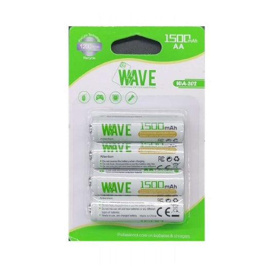 Battery Wave WA-202 AA 1500mAh (4Pcs)