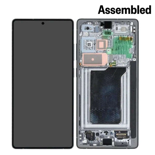 LCD Complete Frame Samsung S25 Ultra S938 jet black Assembled