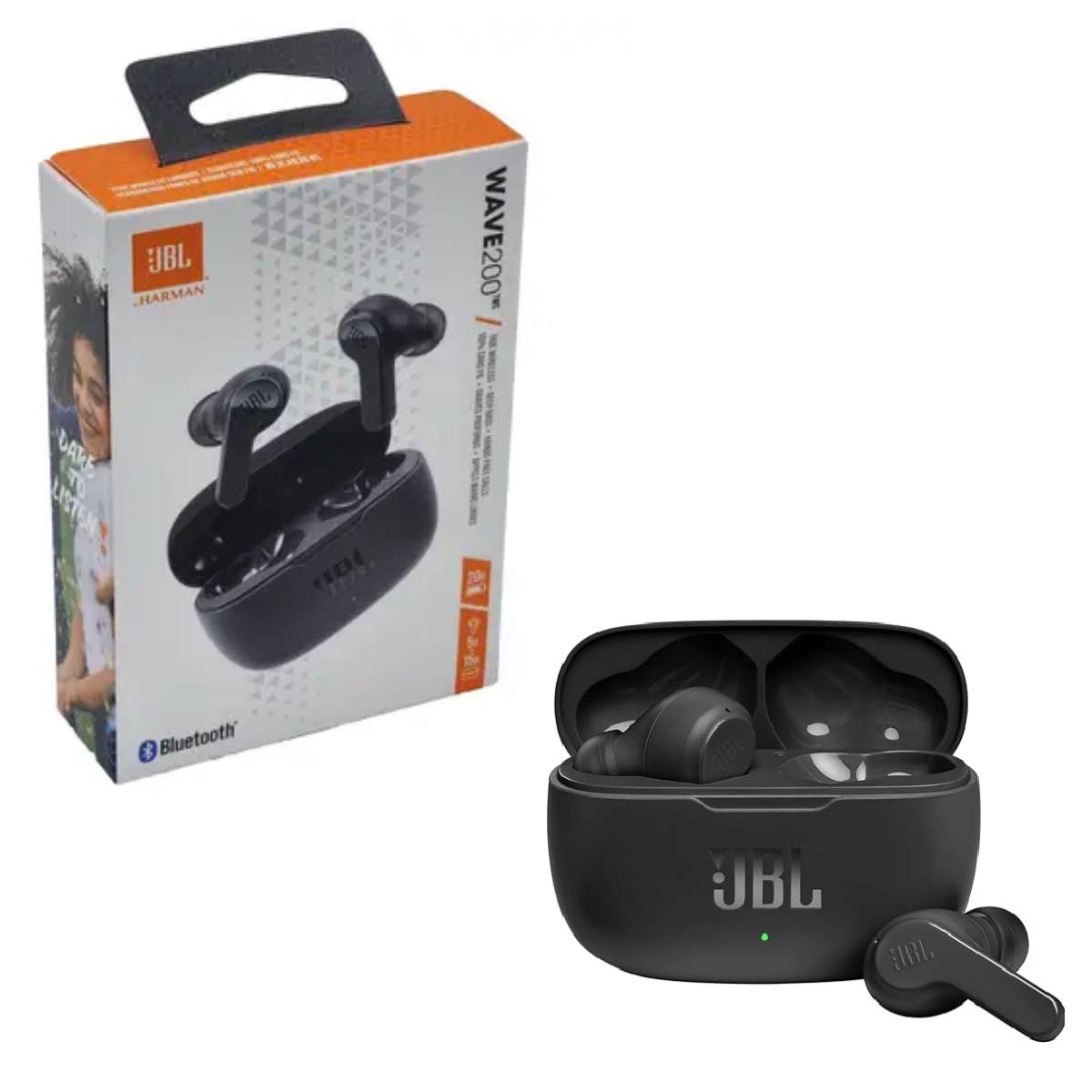 Earphone JBL Wave 200 Wireless black