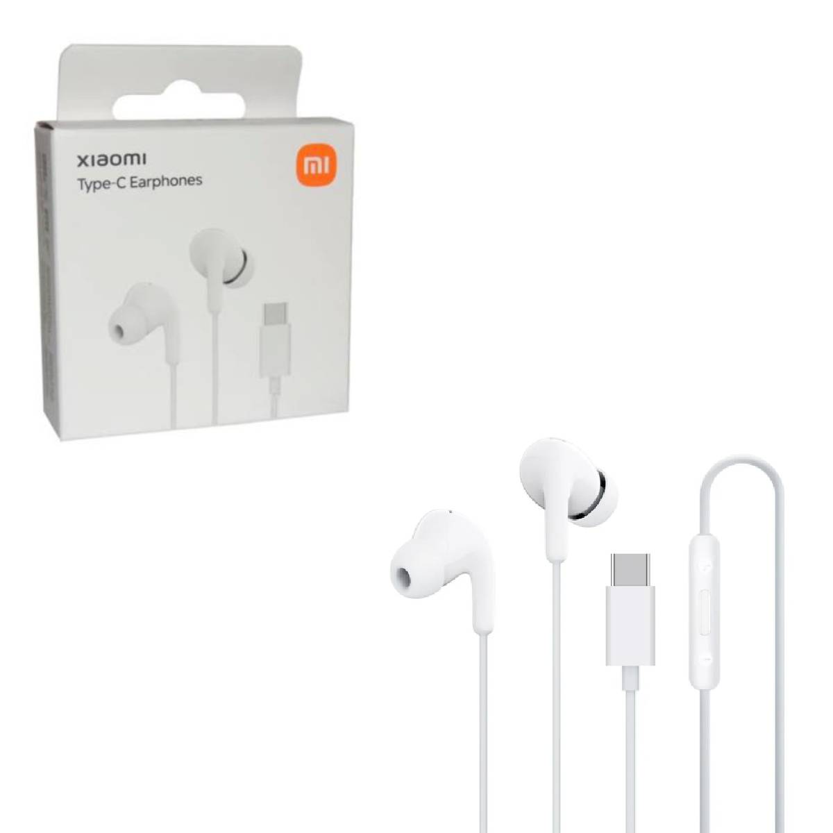 Earphone Xiaomi USB-C white