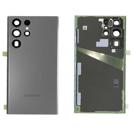 Back Battery Cover Lens Samsung S22 Ultra S908 graphite OEM