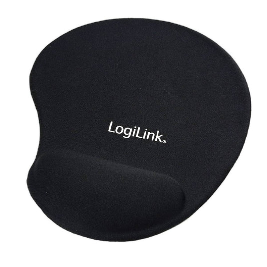 Mouse Pad Wrist Rest Logilink ID0027B black